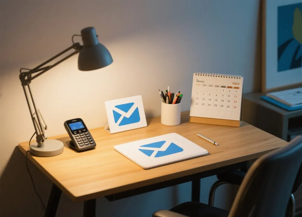 联系与服务插画